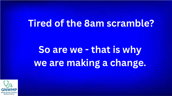 Tired of the 8am scramble?